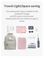 Organizadores de ropa de viaje portátiles, cubos de embalaje de compresión a prueba de agua, bolsa, Maleta, estuches de almacenamiento, bolsas con cajones, 2025 - details 7