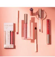 HANDAIYAN Lápiz Delineador de labios mate, taza antiadherente de larga duración, no se decolora, resistente al agua, terciopelo pigmentado, Kit de brillo de labios, Cosméticos de belleza, maquillaje Gif - details 17