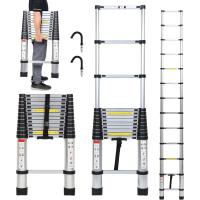 Escalera Telescópica de Aluminio de 5m Portátil, Desmontable, Antideslizante, Extensible, Multiusos, Carga de 150kg Mejoras del Hogar y Herramientas - details 81