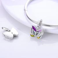 Silver Fit-pulsera de circonio para mujer, serie de mariposas de 3mm, joyería artesanal, nuevos artículos, Material metálico - details 32