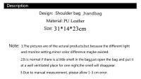 Bolso de piel sintética con borlas para mujer, bolsa cruzada bordada con asa superior, a la moda - details 0