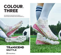 Botas de fútbol de alta calidad para hombre, zapatos de fútbol, tacos TF/FG para niños, zapatillas de fútbol resistentes al desgaste, zapatos de entrenamiento de Futsal al aire libre - details 13