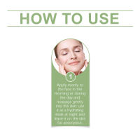 Crema Facial de Aloe Vera Reparación de Quemaduras Solar, Hidratante y Iluminador para Piel Sensible y Tirante - details 12