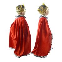 Disfraz informal de rey para Halloween, capa de corona de Príncipe, accesorios de Cosplay realistas y divertidos para fiesta - details 4