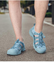 Sandalias de bolsillo con suela ligera para exteriores, de gran tamaño, sandalias de senderismo de verano para mujer, zapatos de playa para hombre - details 31
