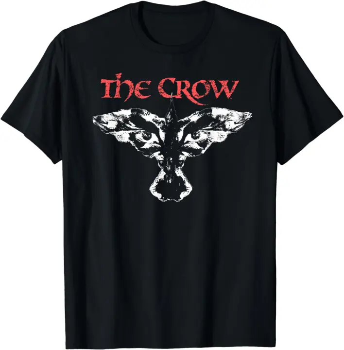 Camiseta de Moda para Hombres Logo de Película The Crow - 1