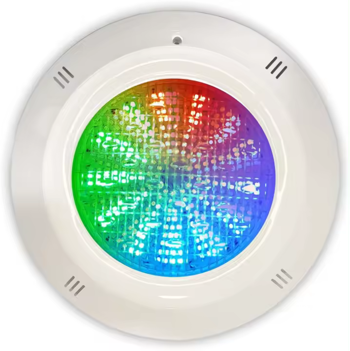 Foco LED para piscina de superficie ABS Color de luz RGB 35W |   Cable de 4 hilos 12V-CC - 1