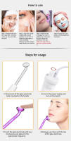 Máquina Facial de alta frecuencia, herramientas para el acné, masajeador Facial, cuidado de la piel, Spa de belleza para el cabello - details 5