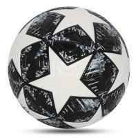 Balón De Fútbol Estándar N. ° 5, Balón De Fútbol Inflable Para Competición Y Entrenamiento En Interiores Y Exteriores, 1 unidad - details 4