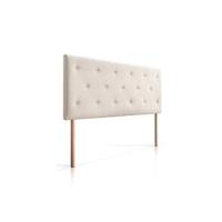 Cabecero de Cama tapizado, Modelo Cuadrado para Camas de 150 (160 x 57 cm) Tela Salmón - details 8