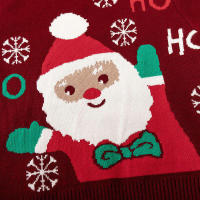 Suéter informal tejido con estampado de renos para niños y niñas, suéteres de árbol de Navidad, ropa cálida para bebés, Año Nuevo - details 16