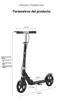 Patinetes para adultos hombre aire libre specialized antideslizante Deportes mujer - details 10