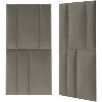 30 x 60 cm, Juego de 8 Piezas, Cabecero para Cama, Salón, Pared Decorativa, Tapizado Decoración 3D Moderna para Dormitorio, Insonorizante, Cojines Acústicos de Pared, Verde - details 4