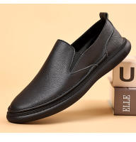 Primera capa de cuero de vaca zapatos casuales para hombres zapatos blancos transpirables para hombres zapatos - details 24