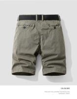 Pantalones de Playa de Algodón Puro para Hombres Shorts de Trabajo de Verano Versátiles - details 1