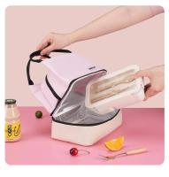 Nueva Bandeja De Almuerzo Grande Con Bolsa De Conservación De Arroz Dopamine Doble Para Exteriores Material De Poliéster - details 17