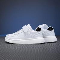 Zapatillas De Deporte Transpirables Para Niños Y Niñas, Calzado Deportivo Informal Para Correr, Suela Blanda Antideslizante De Cuero, Tenis Blancos Para Exteriores - details 9