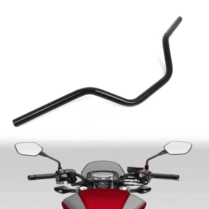 Barra de arrastre para manillar de motocicleta, piezas de motor para Honda NC700X NC750X NC750 X NC700 X todos los años, 1 ", 22 mm, color negro cromado - 1