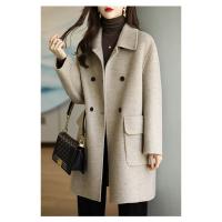 Abrigo de lana de otoño e invierno para mujer - details 1