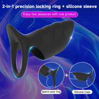 Entrenador de Retraso de Ejaculación Vibrante para Hombres Masaje de Prostate con 10 Modos de Vibración Estimulador de G-spot de Juguetes Sensuales - details 3