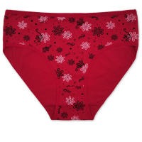 Pantis de Algodón para Mujeres Tallas Grandes Cintura Media Sexy Estampada - details 6
