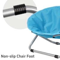 Mascotas portátiles en forma de luna, cama plegable para acampar al aire libre, gatos, perros, altura estable, cama elevada, funda gruesa para silla para mantener el - details 6