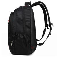 Bolsa Escolar de gran capacidad para estudiantes, mochila informal de Color sólido, Material Oxford, multifunción Simple - details 1