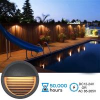 Luces LED de cubierta para exteriores, lámpara de pared impermeable, candelabro de 220V, lámpara de decoración de patio de jardín, 12V, paisaje, valla, escalones, escaleras - details 0