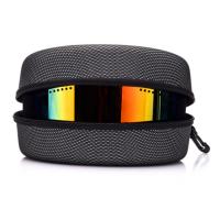 Protector de gafas de esquí Eva portátil, estuche de transporte para Snowboard, soporte de caja dura con cremallera, sin gafas - details 3