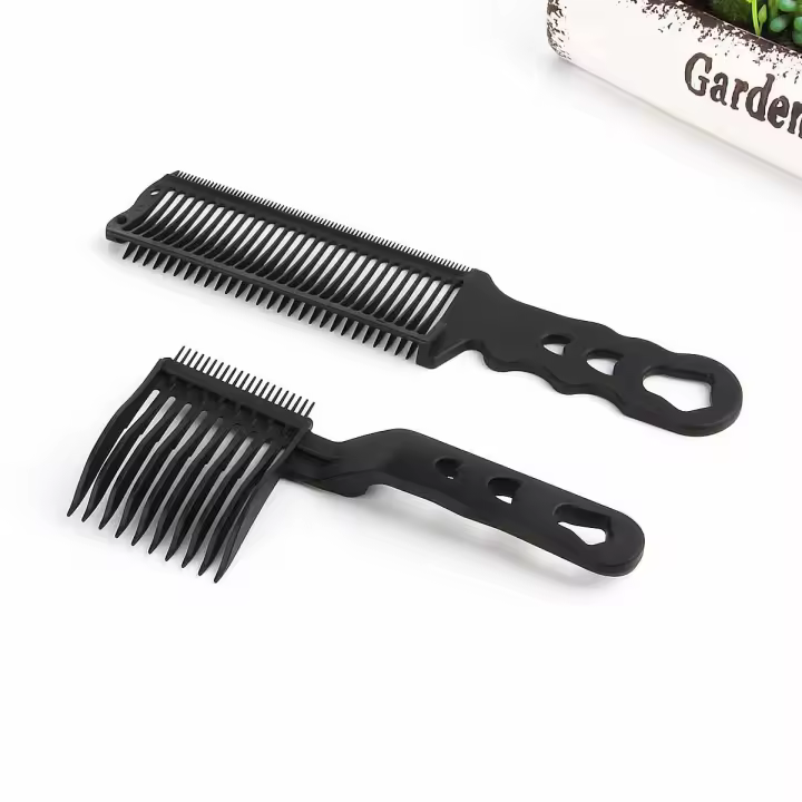 Juego de peines para el cabello profesional 2 en 1: peines de mezcla y posicionamiento resistentes al calor para estilismo de salón - 1