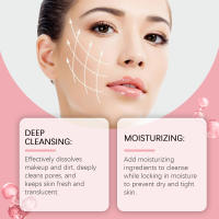 Bálsamo de Removedor de Maquillaje Refrescante y Hidratante Limpieza Suave para la Piel del Rostro, Ojos, Labios Herramienta de Cuidado de la Belleza No Ajustada - details 10