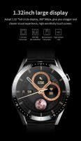 Reloj inteligente con pantalla completamente táctil de 1,32 pulgadas, oxígeno, presión arterial, prueba de frecuencia cardíaca, recordatorio de llamadas entrantes, IP67 - details 1