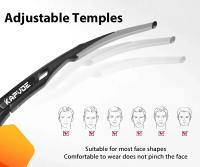 KAPVOE Gafas de Ciclismo Polarizadas Gafas de Sol Deportivas para Hombres y Mujeres - details 9