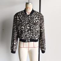 BUNO-Chaqueta Bomber de manga larga de Color liso para mujer, abrigo Vintage con cremallera a la moda, Tops, chaquetas básicas holgadas elegantes para mujer - details 10