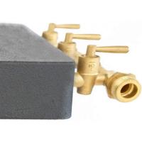 Calentador de gas fundido 9.8 KW 4 pies 3 grifos potente y estable, color negro - details 3