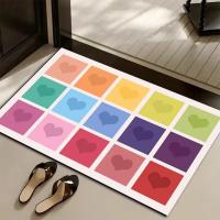 Alfombra de Baño de Diatomea Altamente Absorbente, Secado Rápido, Antideslizante para la Puerta del Baño - details 8