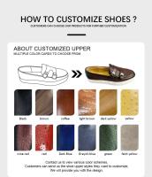 Otoño nuevas de cuero antideslizantes zapatos sociales, moda versátil de estilista británico, zapatos formales de boda Oxford para hombres - details 1
