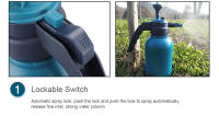 Riego por pulverización de agua para jardín, herramientas de jardinería, Manual, engrosamiento neumático, varilla larga, rociador pequeño, 2L - details 6