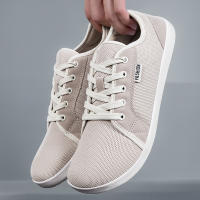 Zapatos anchos antideslizantes para hombre, calzado de punta ancha para exteriores, Zapatillas de malla informales, minimalista - details 8