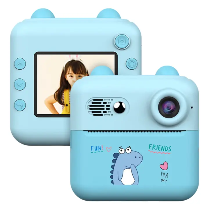Cámara Infantil Instant Print-HD 1080P 24MP-Pegatinas divertidas, impresión de fotos con un solo clic-Regalo para niños - 1