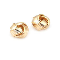 Collares Pulseras de Alta Oro 18K Patrón de Tejido Redondo de Latón Abalorios de Espaciador - details 8