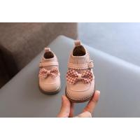 Primavera y otoño nuevo bebé niño zapatos 1 2-3 años niña princesa zapatos solo zapatos pequeños zapatos de cuero suela suave - details 6