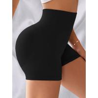 Pantalones cortos de impacto de cintura baja para mujer, pantalones cortos acanalados para entrenamiento, pantalones cortos de gimnasio, pantalones cortos de Yoga sin costuras - details 2