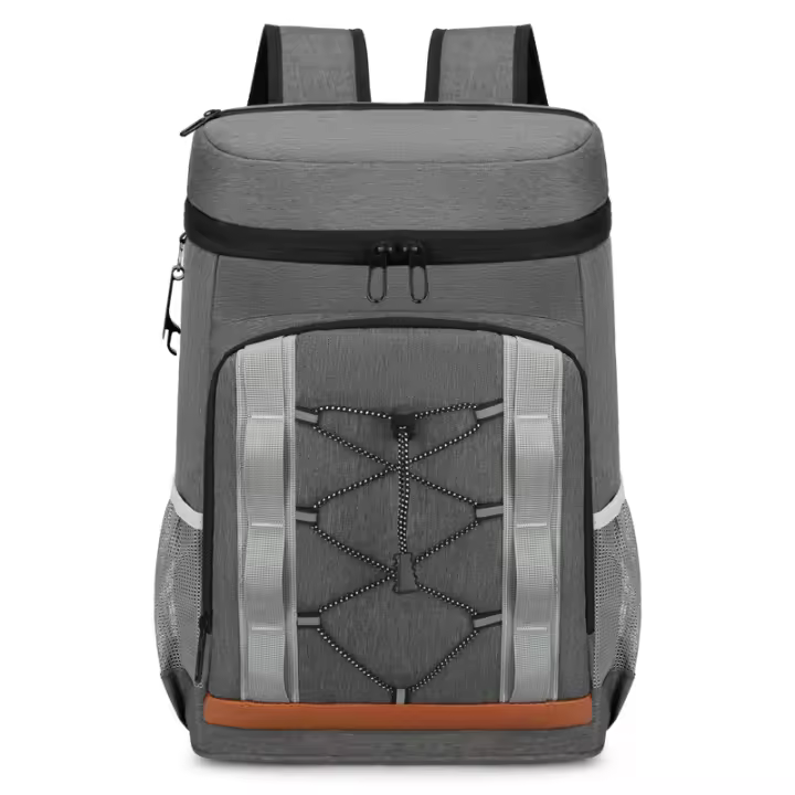 Mochila térmica de gran capacidad para hombre, bolsa de hombro de 20L, impermeable, para viaje, Camping, comida, Picnic, almuerzo - 1