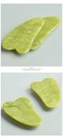 Gua Sha-Rodillo masajeador Facial Jade Store, raspador de masaje para estiramiento de Gouache Facial, adelgazamiento corporal, G - details 13