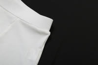 BUNO-chándales informales para Mujer, conjunto de 2 piezas, chalecos cortos elásticos con cuello en U y pantalones cortos acanalados, ropa deportiva concisa para gimnasio - details 93
