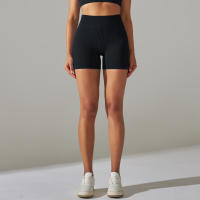 Hamidou-pantalones cortos deportivos para mujer, mallas transpirables de cintura alta para Yoga, correr, ciclismo, entrenamiento, gimnasio, Verano - details 14