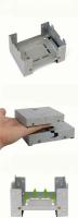 Quemador sólido portátil para acampar, mini estufa de alcohol plegable para combustible al aire libre, picnic, barbacoa, estufa de cera - details 3
