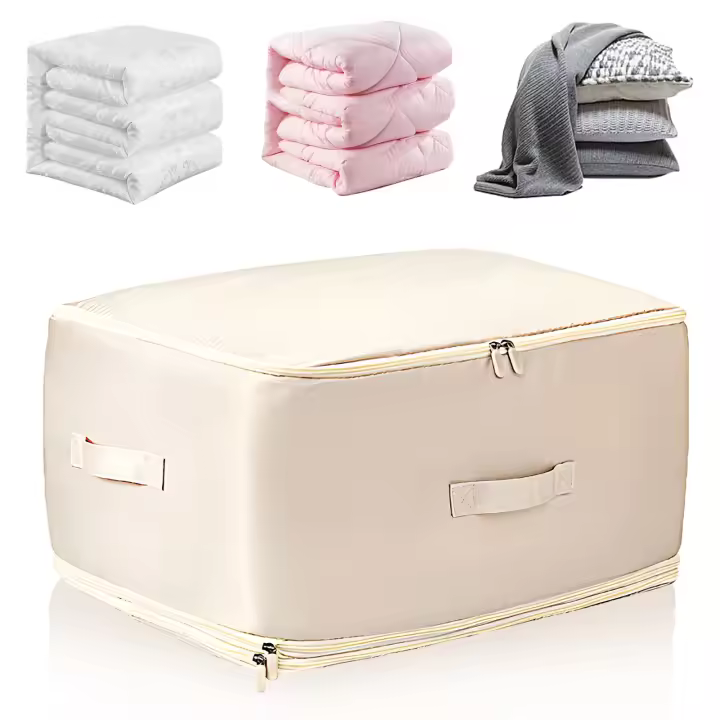 Bolsa de Almacenamiento Extra Grande Piorlado Ideal para Ropa, Edredones, Almohadas - 1