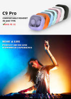 C9 Pro-auriculares inalámbricos Mini con Bluetooth 5,3, cascos deportivos impermeables con micrófono y Control táctil, TWS R510 - details 0
